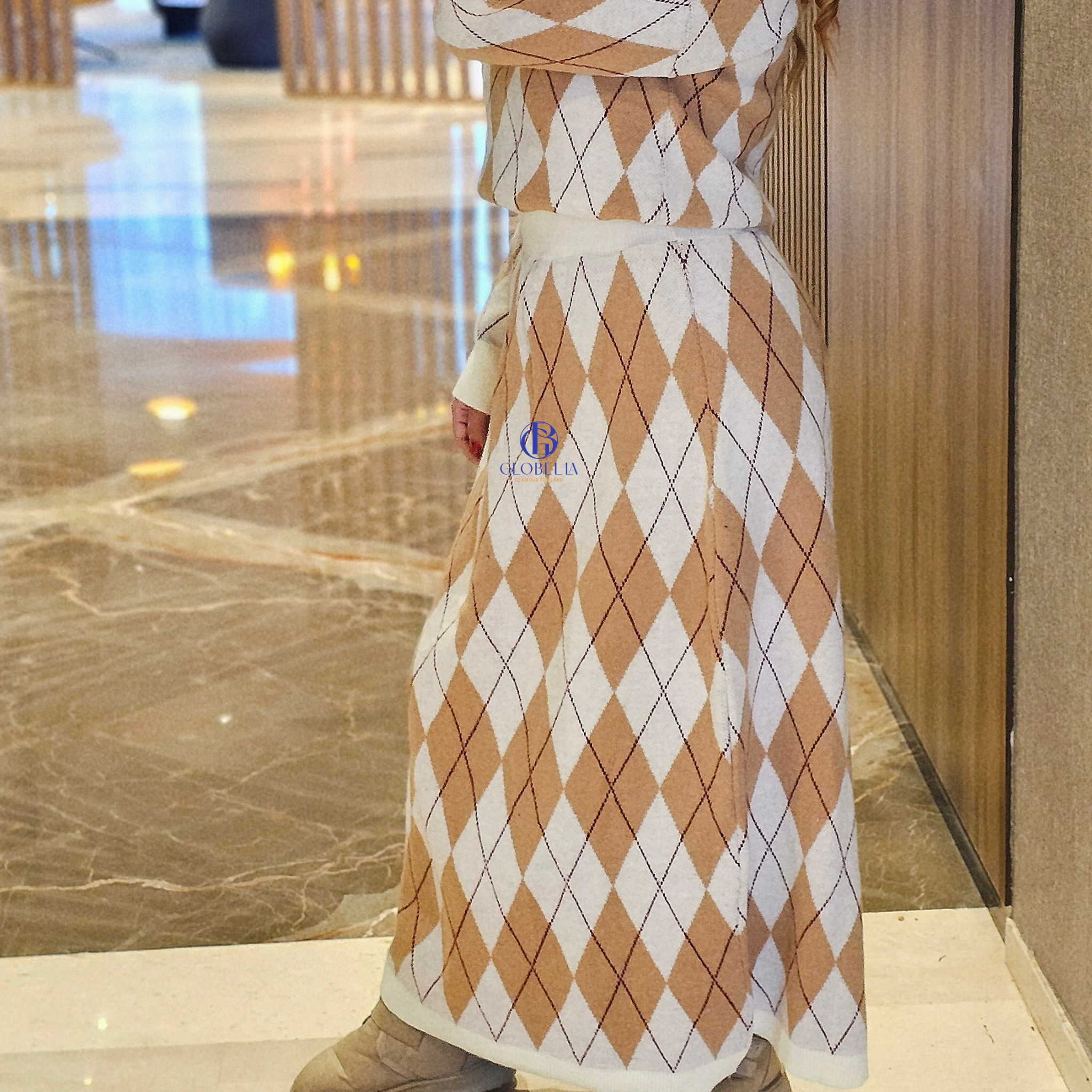 The Majorelle Knit Set