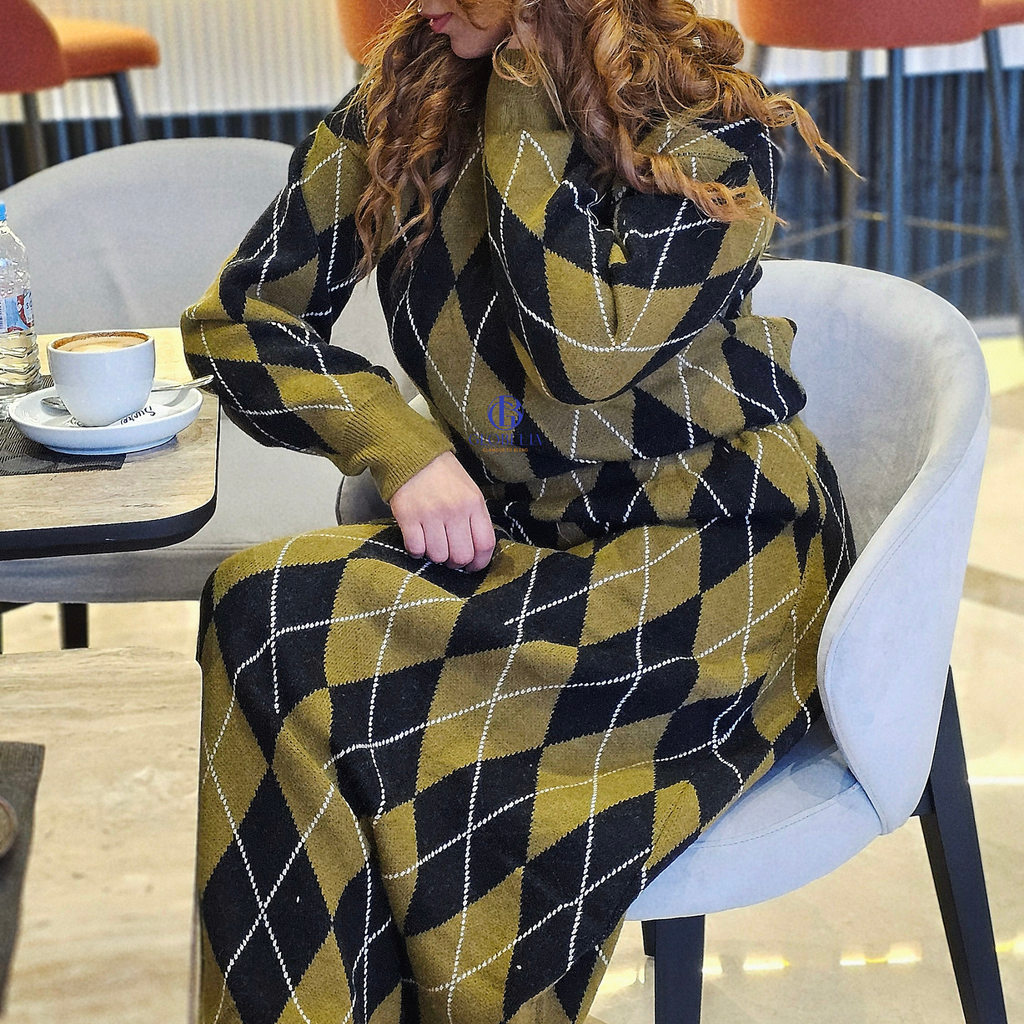 The Majorelle Knit Set