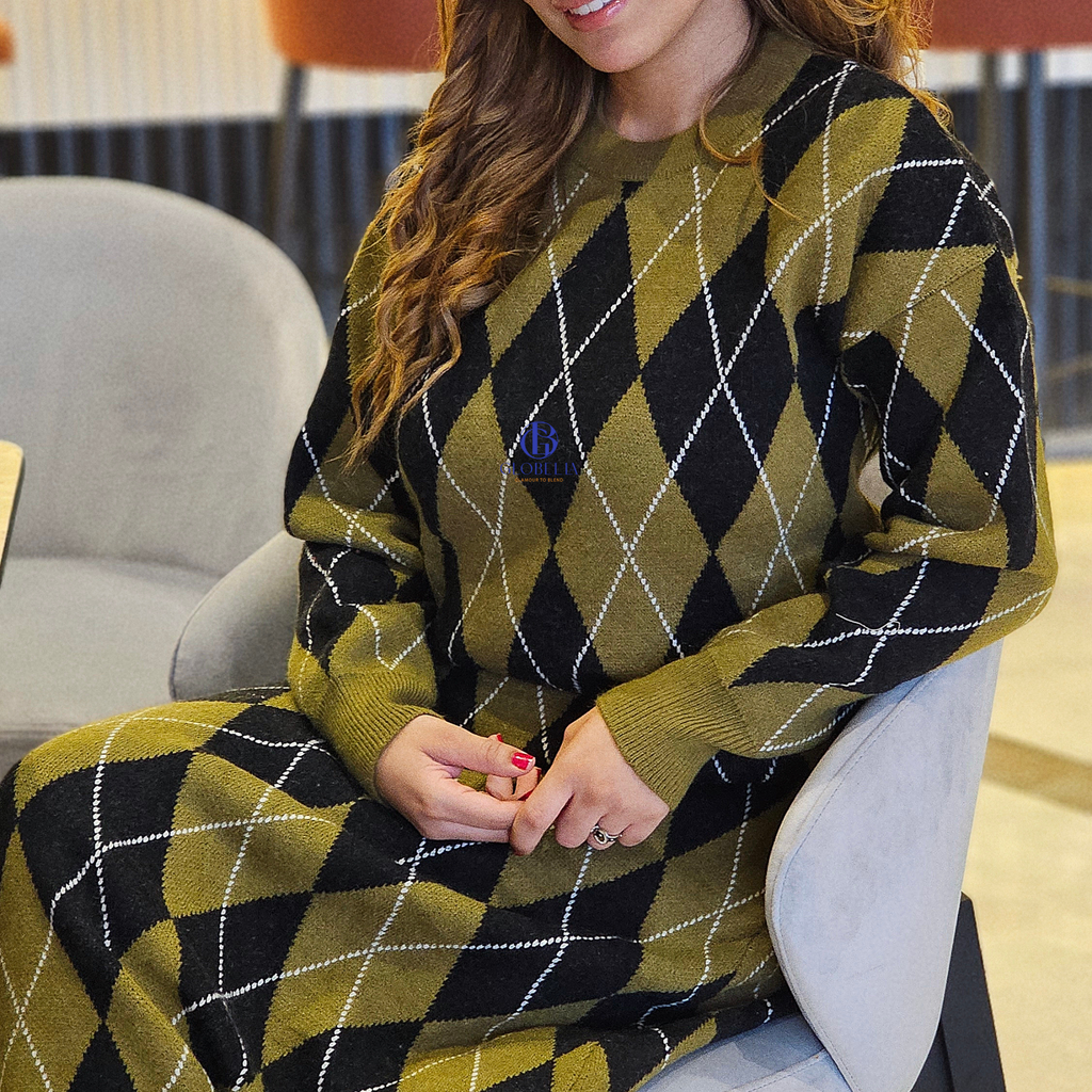 The Majorelle Knit Set