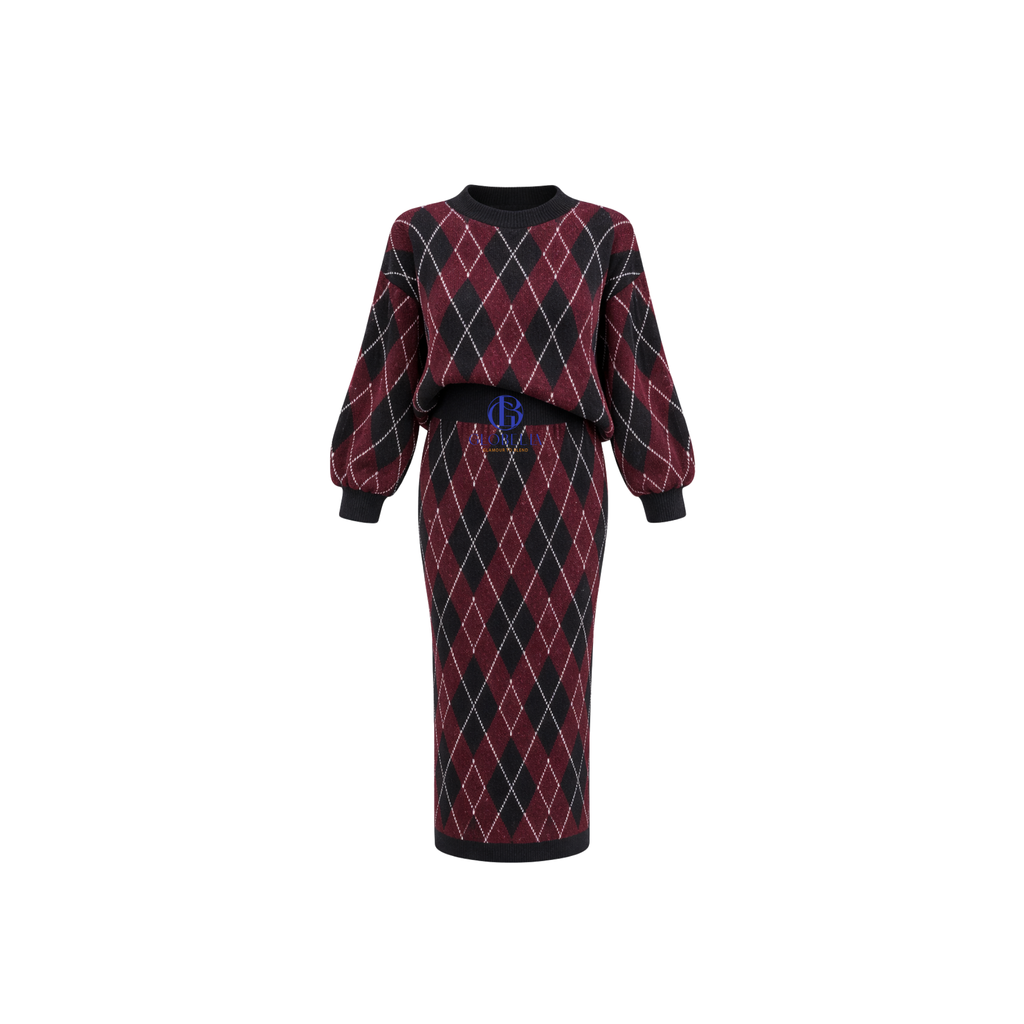 The Majorelle Knit Set