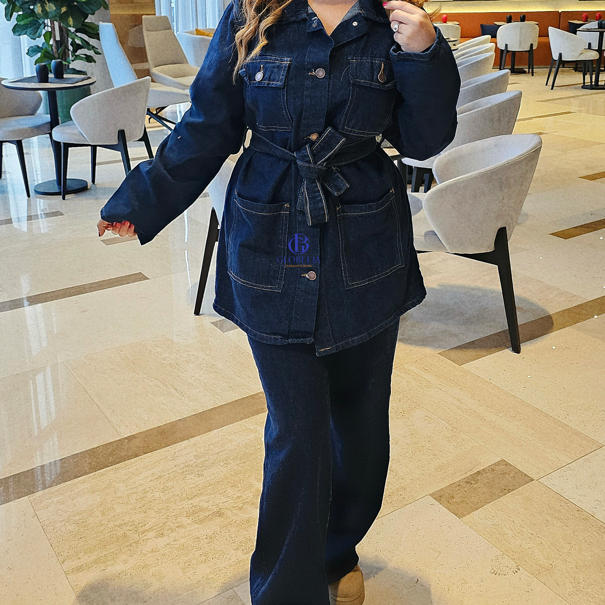 The Casablanca Denim Set